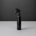 Butelka z Rozpylaczem 250ml Czarna Spryskiwacz Spray Bottle Tattoo Barber