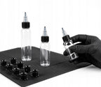 Butelka pusta plastikowa z dozownikiem typu twist – transparentna - 120ml