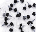 Butelka pusta plastikowa z dozownikiem typu twist – transparentna - 30ml