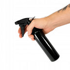 Butelka z Rozpylaczem 250ml Czarna Spryskiwacz Spray Bottle Tattoo Barber