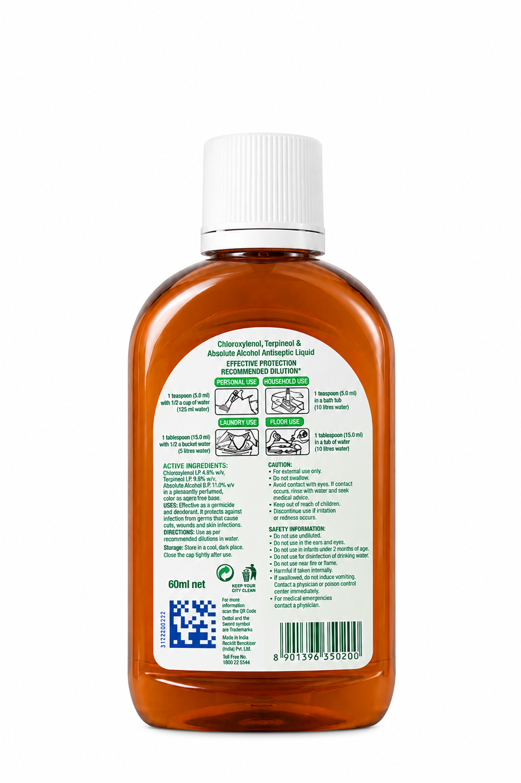 Dettol - płyn antyseptyczny do kalki 60 ml
