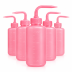 Tryskawka do przemywania tatuażu 250 ml LDPE – różowa – zdjęcie 5