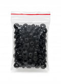 Gumki nypelki do maszynek cewkowych do tatuażu - Black hard - 100 szt.