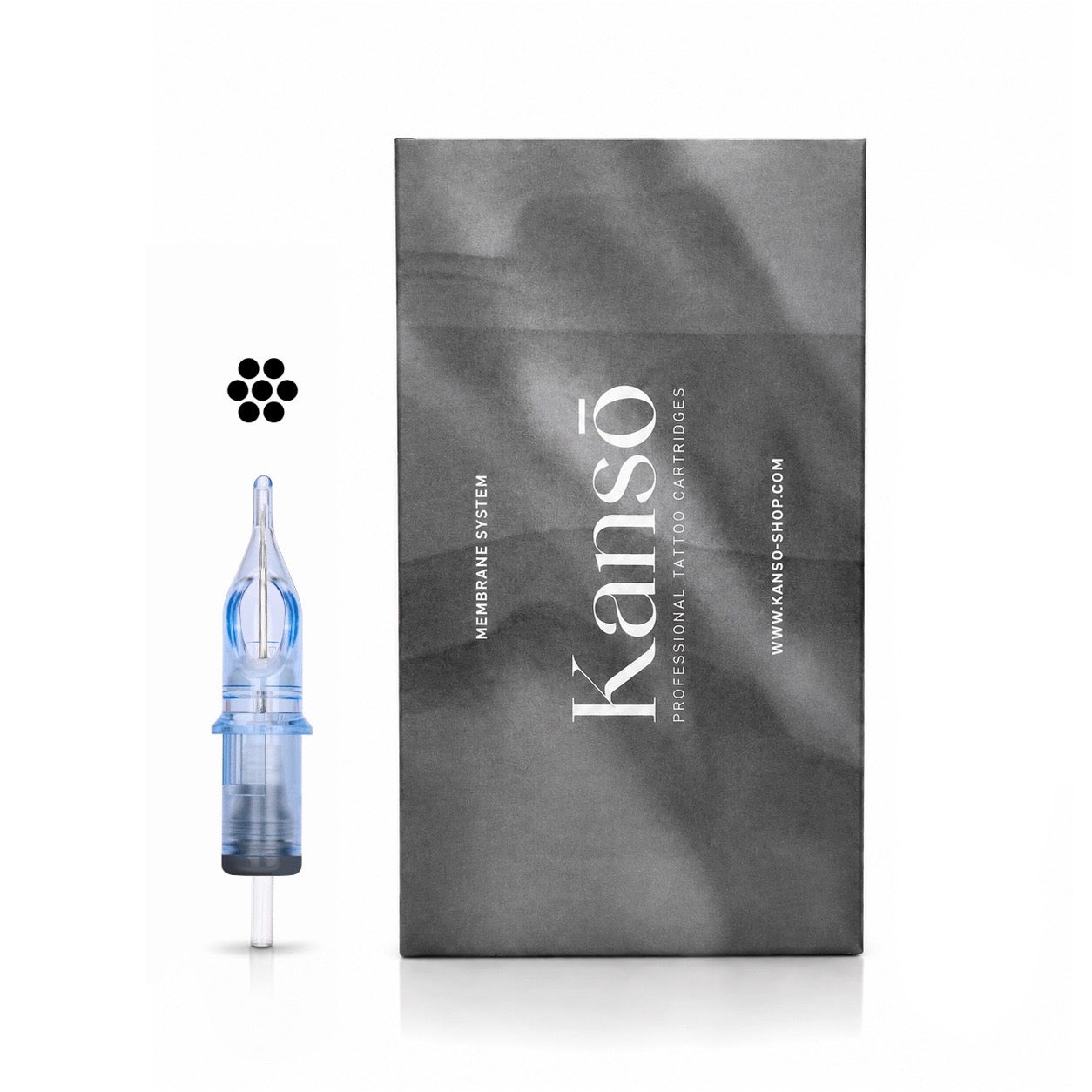 Igła, kartridż do tatuażu - KANSO Cartridge - 9RL 0.30mm - Round Liner 1szt