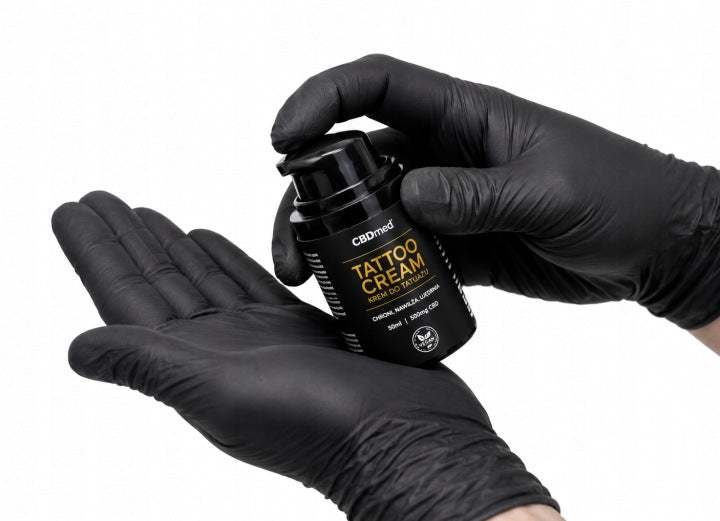 Krem do Tatuażu CBD 50ml 500mg CBD Regeneracja Nawilżenie Ochrona UV CBDmed