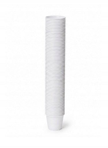 Kubki jednorazowe plastikowe 80ml /100szt/ na wodę do płukania kartridży