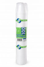 Kubki jednorazowe plastikowe 80ml /100szt/ na wodę do płukania kartridży