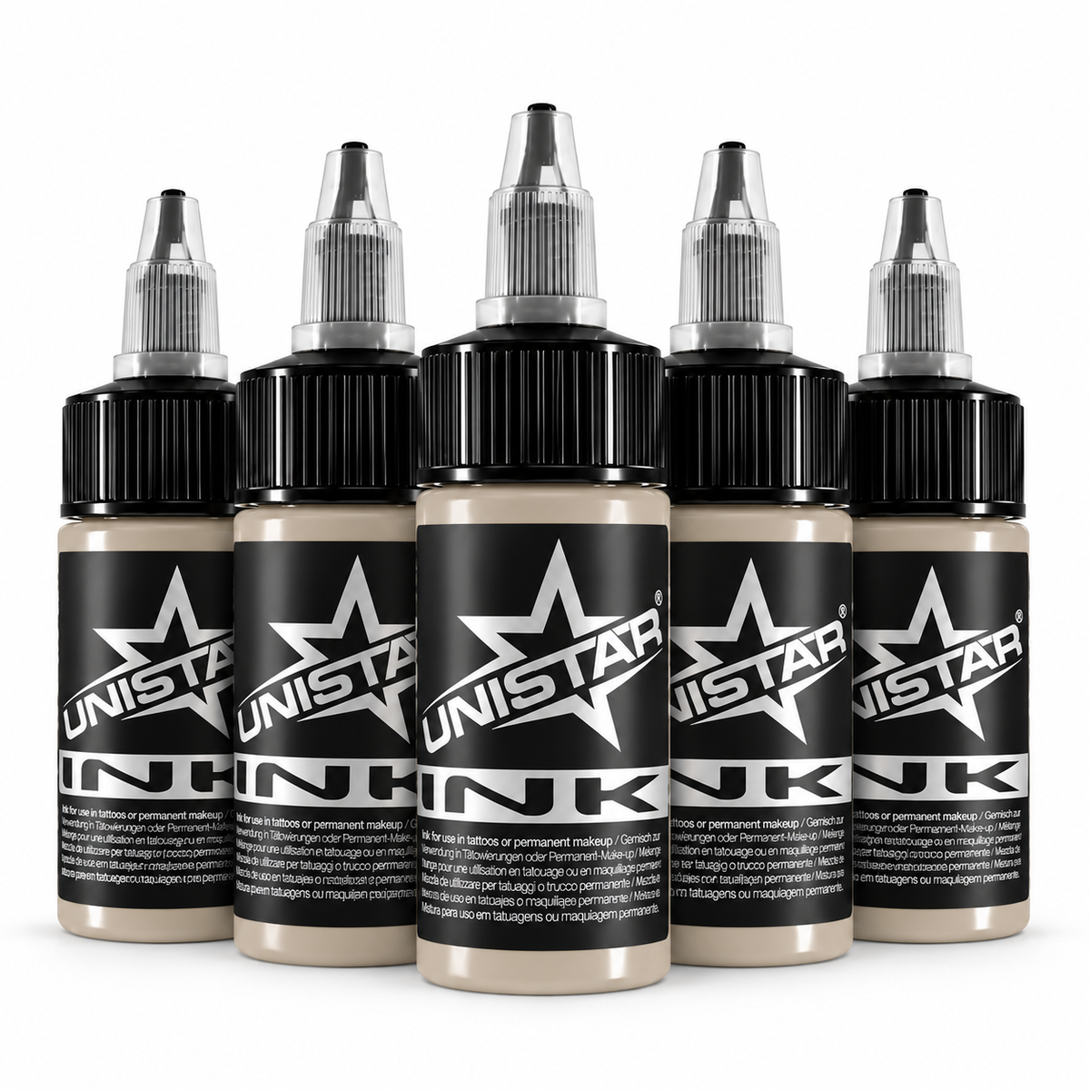 Beżowa farba, tusz do tatuażu - UNISTAR INK - Tan 30ml (Reach)