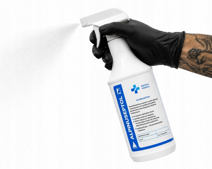 Preparat do dezynfekcji powierzchni medycznych - Spray - Alpinuseptol 1L