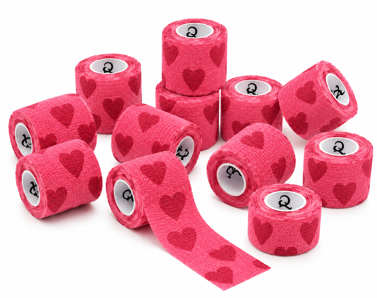 Bandaż Grip Tape HEART, 5 cm x 4,5 m