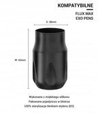 Rura, gryf, grip, nakładka na Pena 38x63mm - Pen Grips ELITE, FK IRONS 1szt