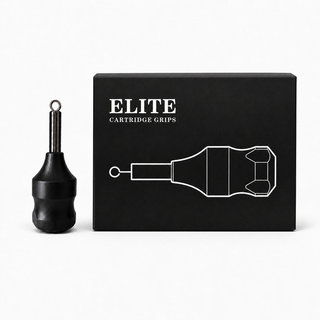 Rura, uchwyt, gryf na kartridż - ELITE Cartridge Grips Black 30mm - 10szt