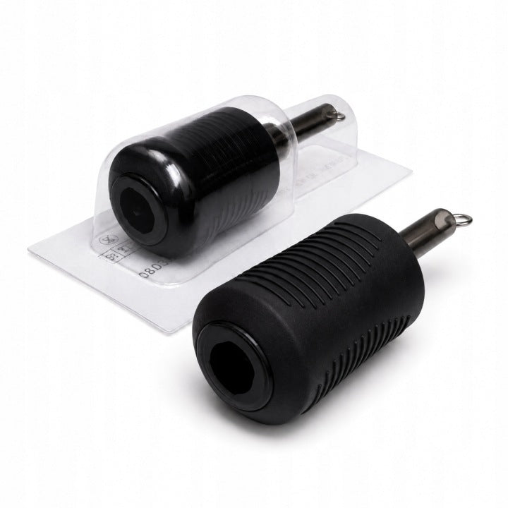 Rura, uchwyt, na kartridż - ELITE InkFlow Cartridge Grips Black 30mm, 10szt