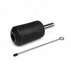 Rura, uchwyt, na kartridż - ELITE InkFlow Cartridge Grips Black 30mm, 10szt