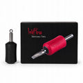 Rura, uchwyt, na kartridż - ELITE InkFlow Cartridge Grips Black 30mm - 1szt