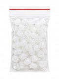 Silikonowe Gumki nypelki do maszynek do tatuażu - White soft - 100 szt.