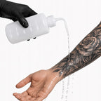 Tryskawka do przemywania tatuażu 500ml – Butelka do Przemywania Tattoo LDPE