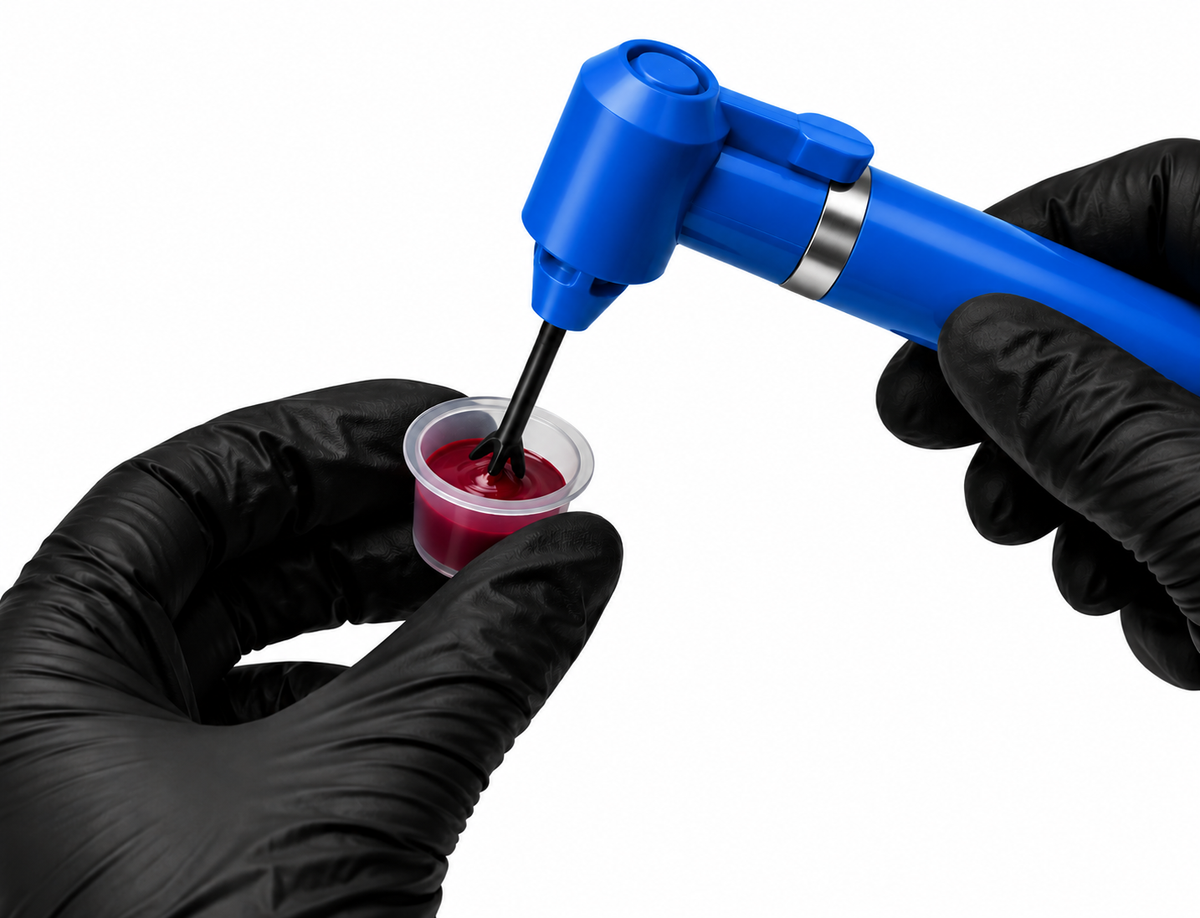 Tattoo Ink Mixer - niebieski