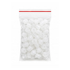 Silikonowe Gumki nypelki do maszynek do tatuażu - White soft - 100 szt. – zdjęcie 4