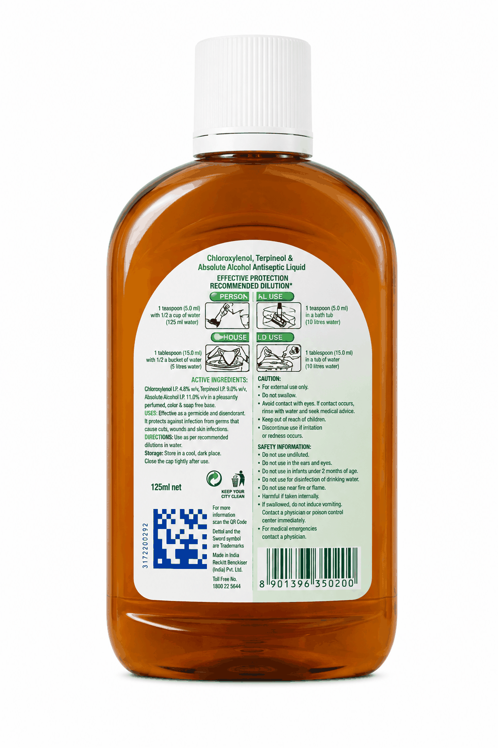 Dettol - Płyn do odbijania wzoru tatuażu - 125 ml - Antyseptyczny Stencil – zdjęcie 2