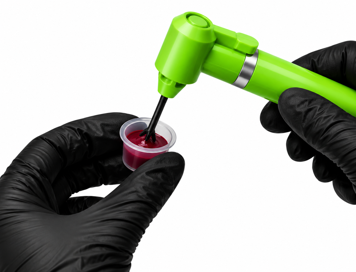 Tattoo Ink Mixer - zielony