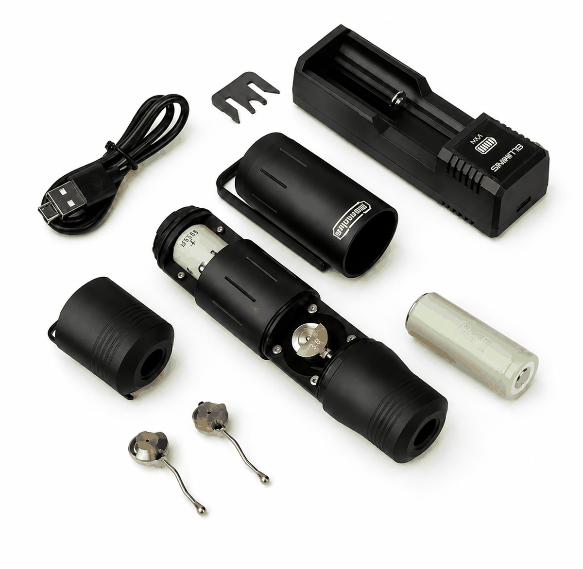 Maszynka do tatuażu Wireless Pen Milenium Black – zestaw w opakowaniu