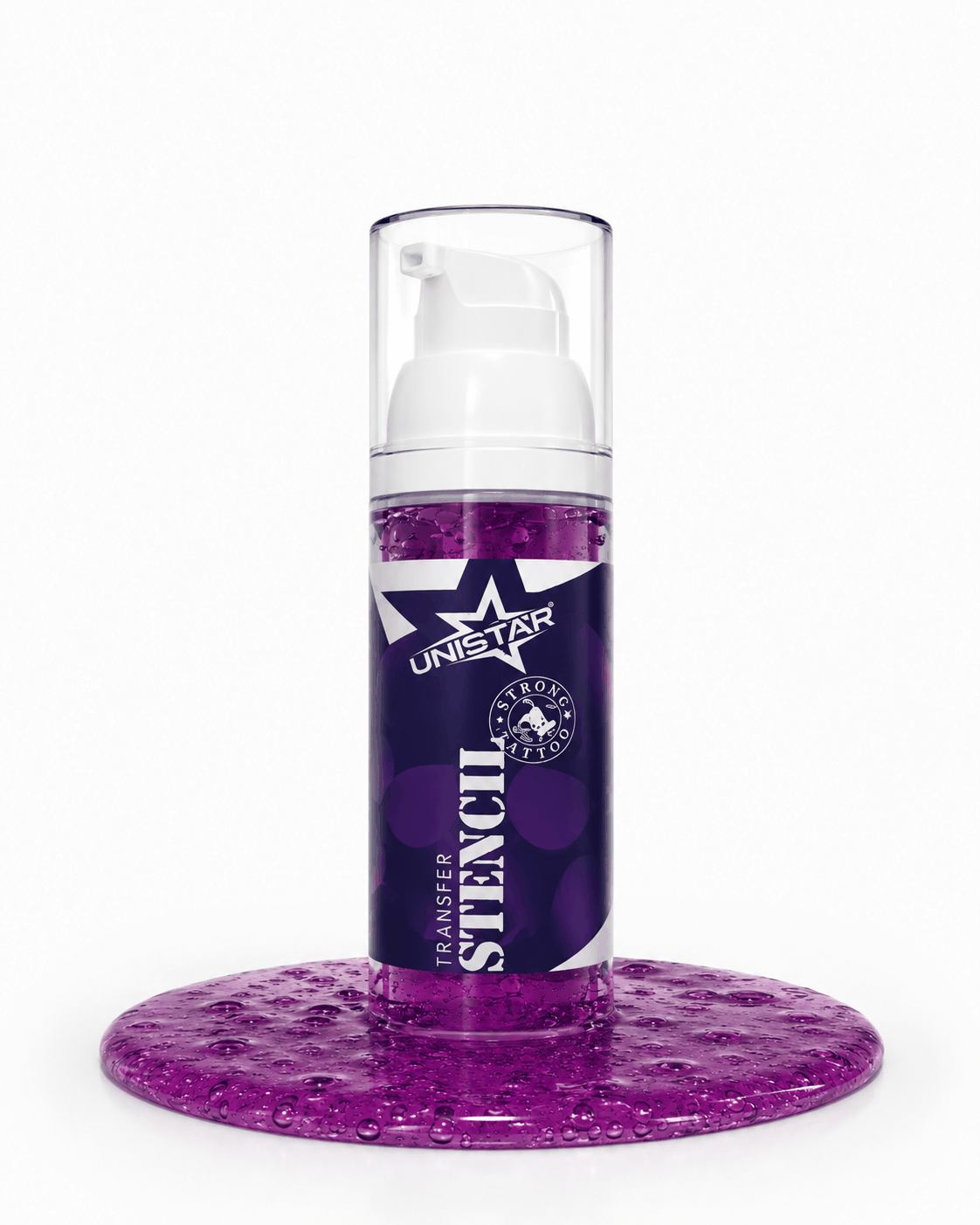 Nebula Stencil - Żel do odbijania wzoru kalki tatuażu - Unistar - 50 ml – zdjęcie 4