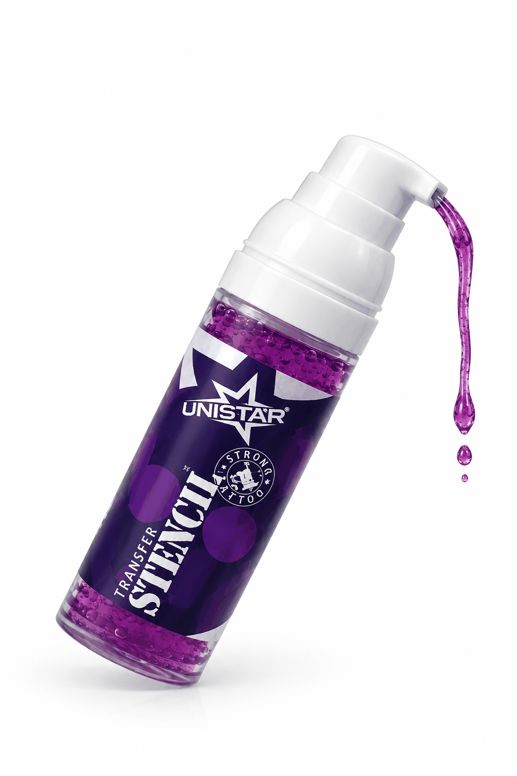 Nebula Stencil - Żel do odbijania wzoru kalki tatuażu - Unistar - 50 ml – zdjęcie 5