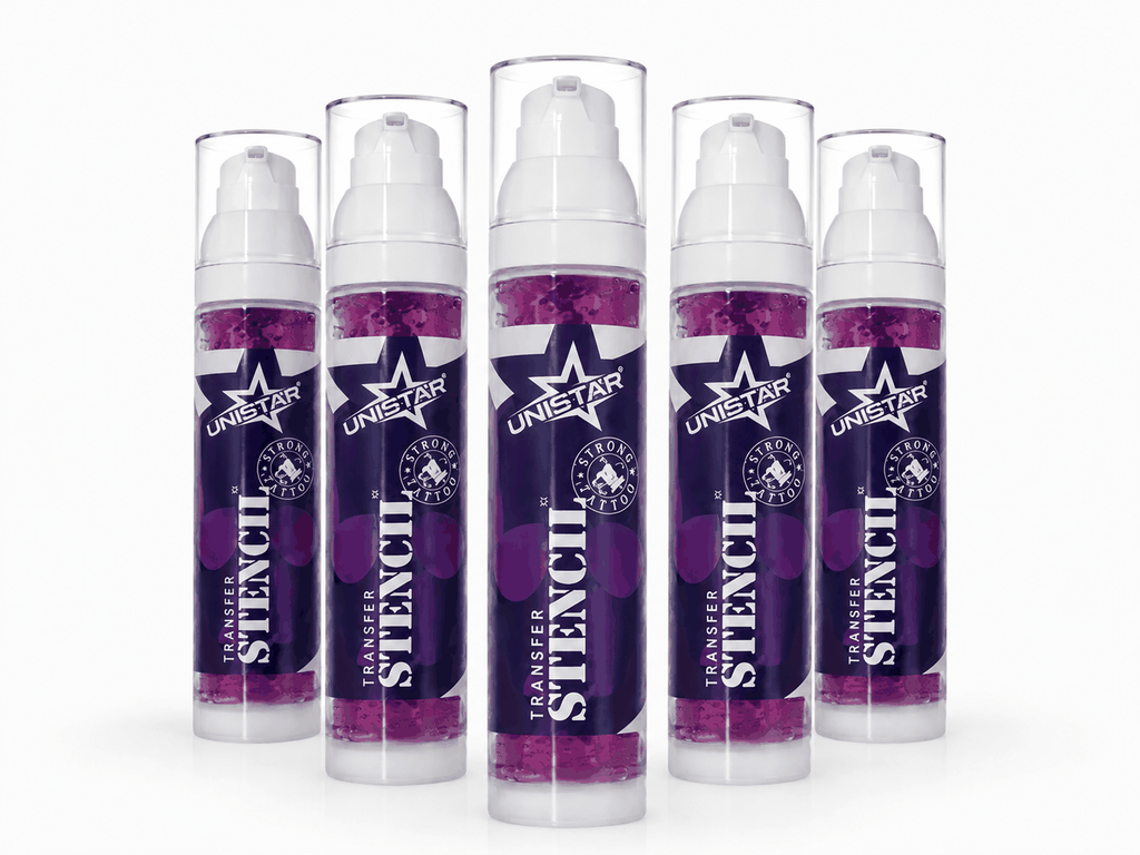 Nebula Stencil - Żel do odbijania wzoru kalki tatuażu - Unistar - 90 ml – zdjęcie 3