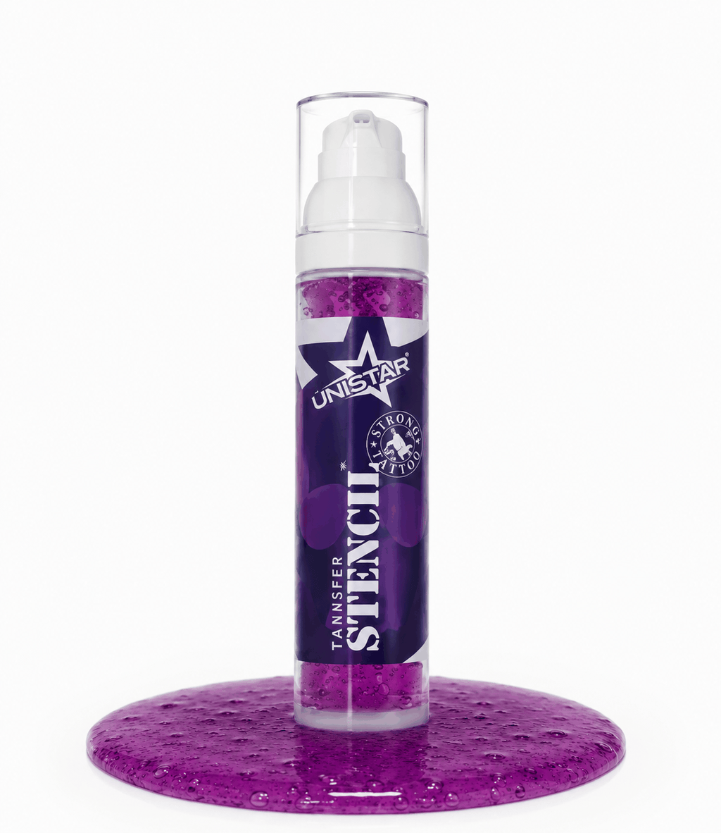 Nebula Stencil - Żel do odbijania wzoru kalki tatuażu - Unistar - 90 ml – zdjęcie 4