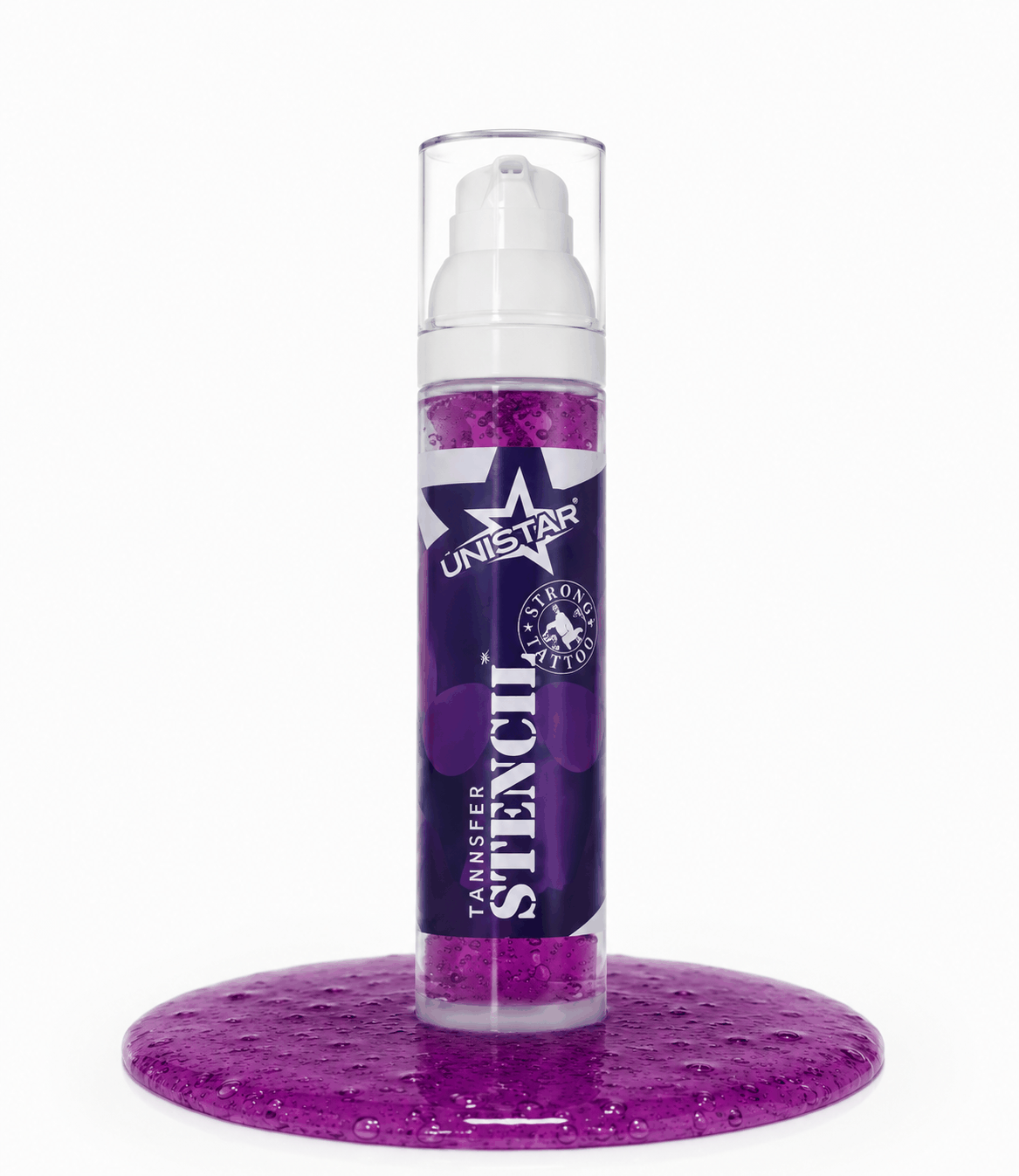Nebula Stencil - Żel do odbijania wzoru kalki tatuażu - Unistar - 90 ml – zdjęcie 4