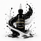 Czarna farba, tusz do tatuażu - Panthera Ink - Liner Ink - 150 ml – zdjęcie 3