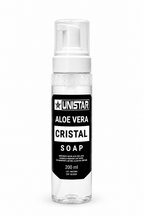 Mydło, pianka myjąca do tatuażu z aloesem - Unistar - Cristal - 200ml