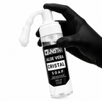 Mydło, pianka myjąca do tatuażu z aloesem - Unistar - Cristal - 200ml – zdjęcie 2