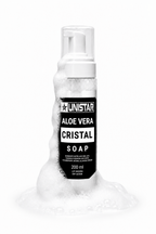 Mydło, pianka myjąca do tatuażu z aloesem - Unistar - Cristal - 200ml – zdjęcie 4