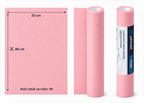 Podkład Kosmetyczny - Univel Plus - Pink 33x48cm 40-odcinków - 3-warstwy – zdjęcie 3