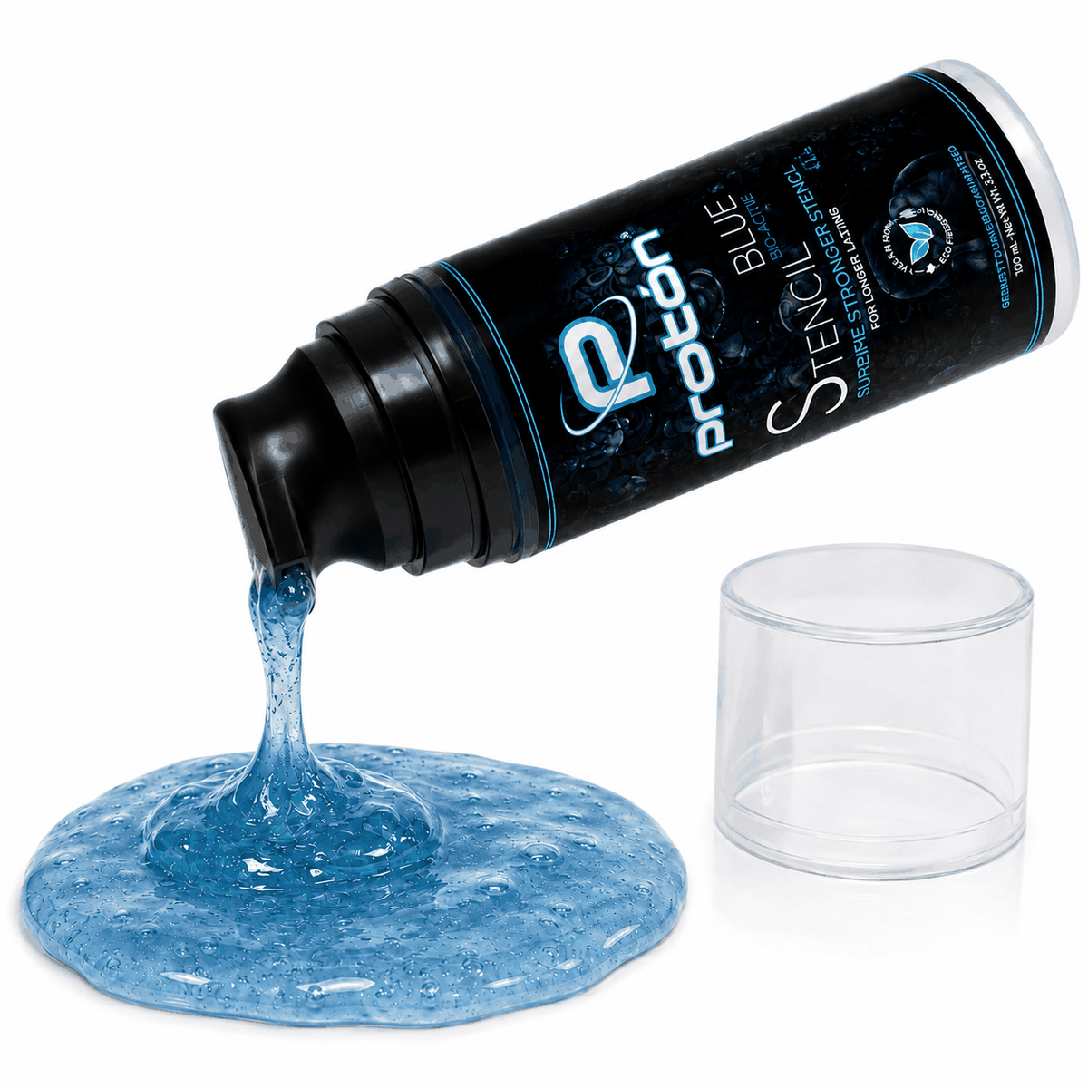 Proton Stencil Primer - żel do odbijania wzoru kalki tatuażu - BLUE 100ml – zdjęcie 5
