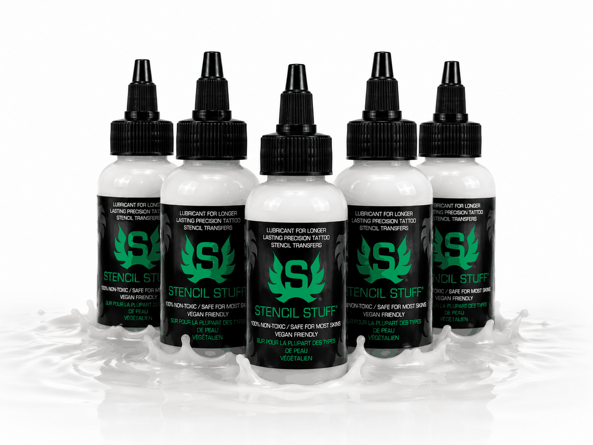 Stencil Stuff - żel, balsam do odbijania wzoru kalki tatuażu - 125 ml – zdjęcie 4
