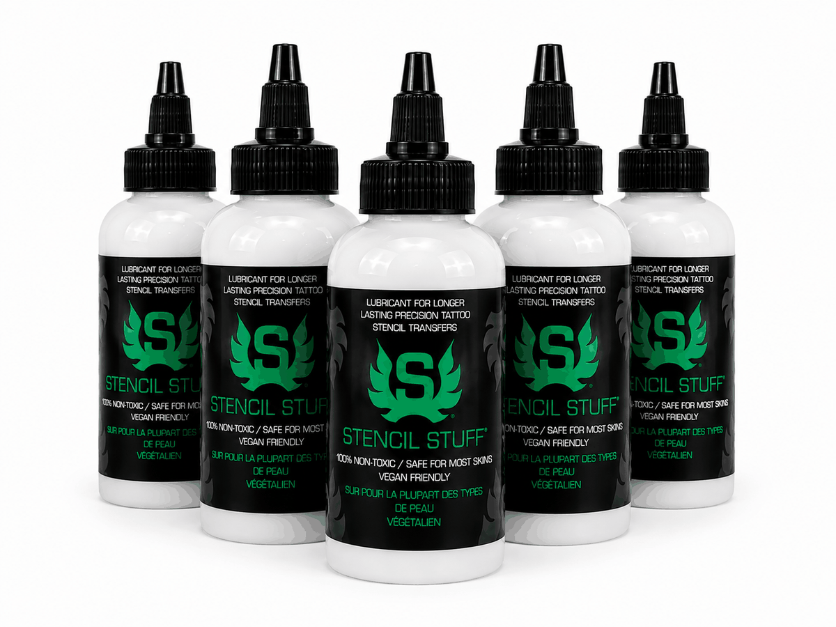 Stencil Stuff - Żel, balsam do odbijania wzoru kalki tatuażu - 250 ml – zdjęcie 4