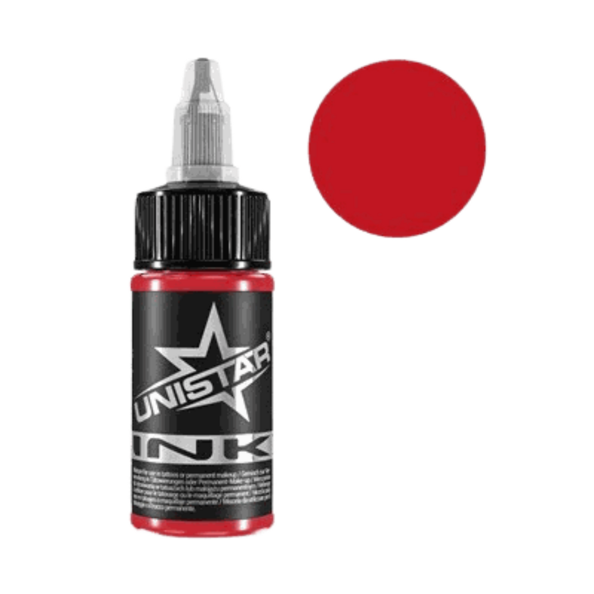 Koralowa farba, tusz do tatuażu - UNISTAR INK - Coral 30ml (Reach)