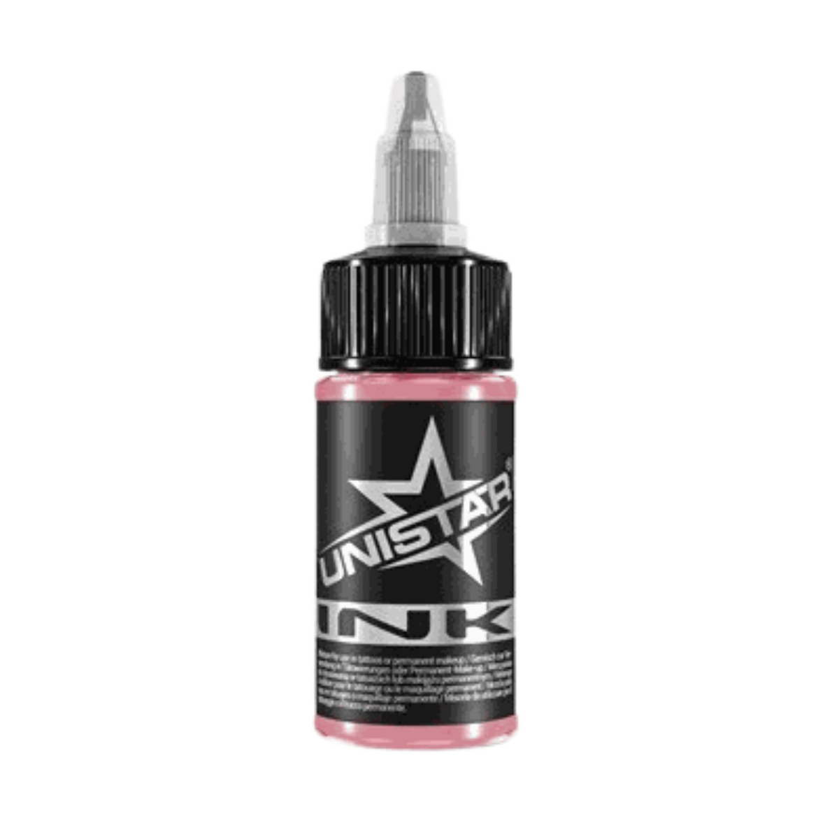 Różowa farba, tusz do tatuażu - UNISTAR INK - Pink 30ml (Reach) – zdjęcie 6