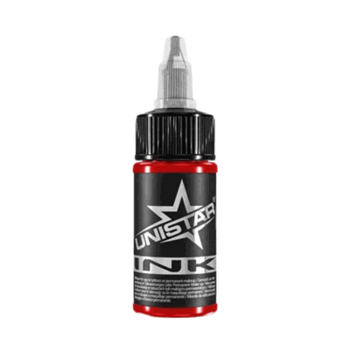 Czerwona farba, tusz do tatuażu - UNISTAR INK - Top Basic Red 30ml (Reach) – zdjęcie 6