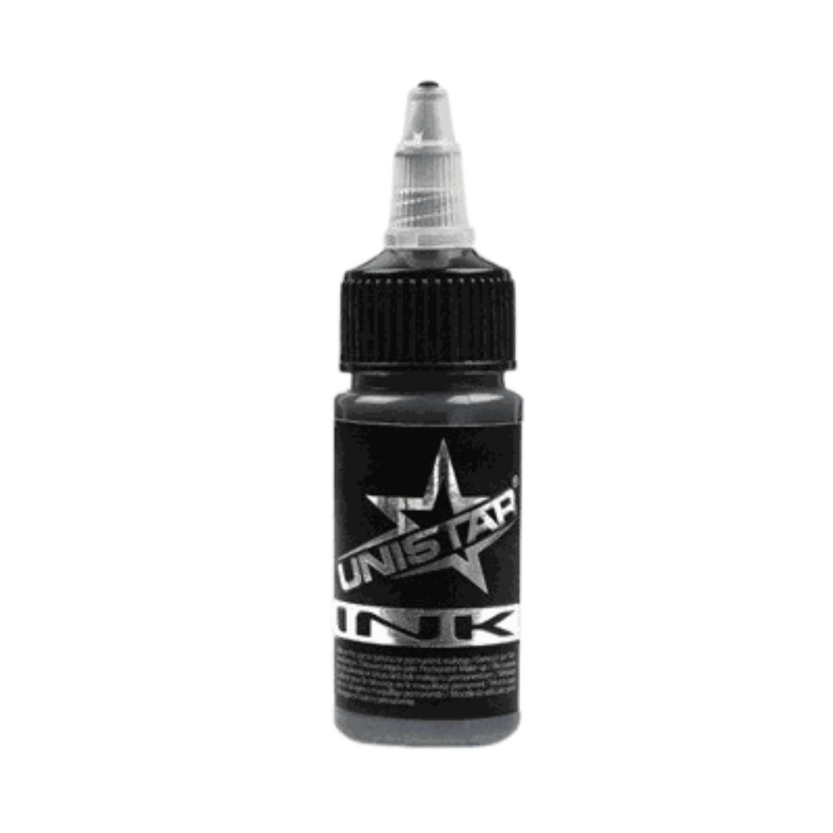 Szara farba, tusz do tatuażu - UNISTAR INK - Gray Medium Dark 30ml (Reach) – zdjęcie 6