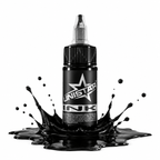 Czarna farba, tusz do tatuażu - UNISTAR INK - Top Basic Black 30ml (Reach) – zdjęcie 3