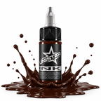 Brązowa farba, tusz do tatuażu - UNISTAR INK - Basic Brown 30ml (Reach) – zdjęcie 3