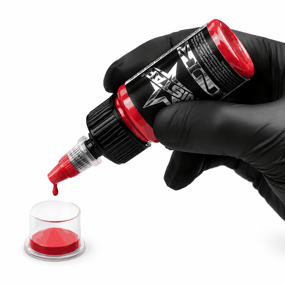 Koralowa farba, tusz do tatuażu - UNISTAR INK - Coral 30ml (Reach) – zdjęcie 2
