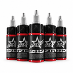 Koralowa farba, tusz do tatuażu - UNISTAR INK - Coral 30ml (Reach) – zdjęcie 4