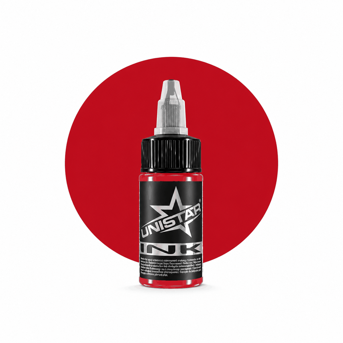 Koralowa farba, tusz do tatuażu - UNISTAR INK - Coral 30ml (Reach) – zdjęcie 5