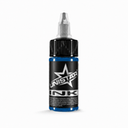Niebieska farba, tusz do tatuażu - UNISTAR INK - Dark Blue 30ml (Reach) – zdjęcie 6