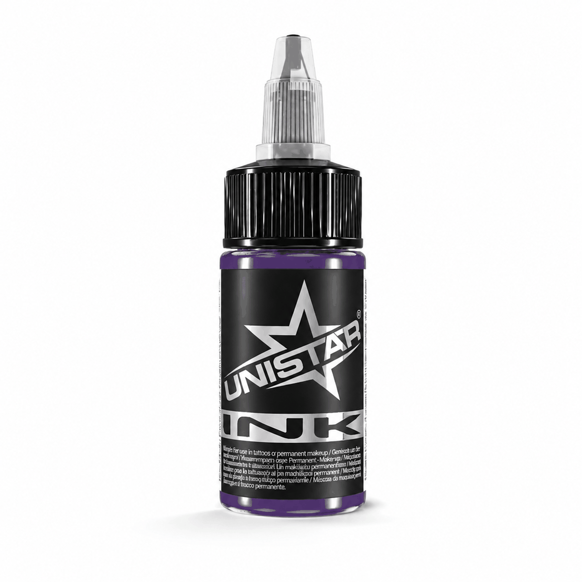 Fioletowa farba, tusz do tatuażu - UNISTAR INK - Eggplant Purple 30ml (Reach) – zdjęcie 6